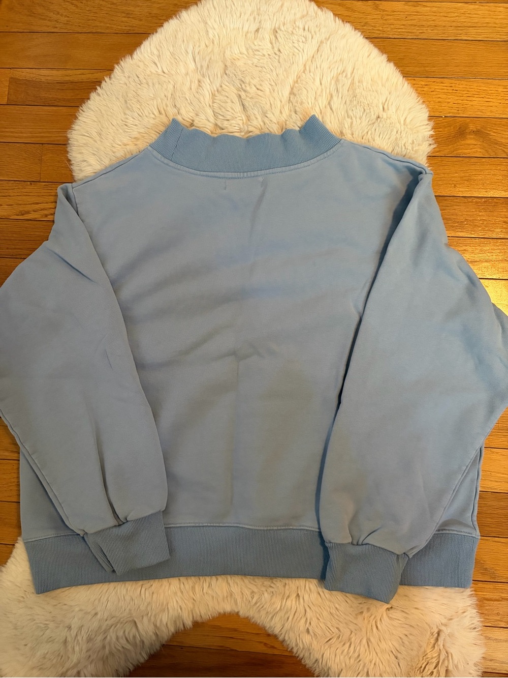 Parke Classic Mockneck - light blue, L/XL - Picture 2 of 10